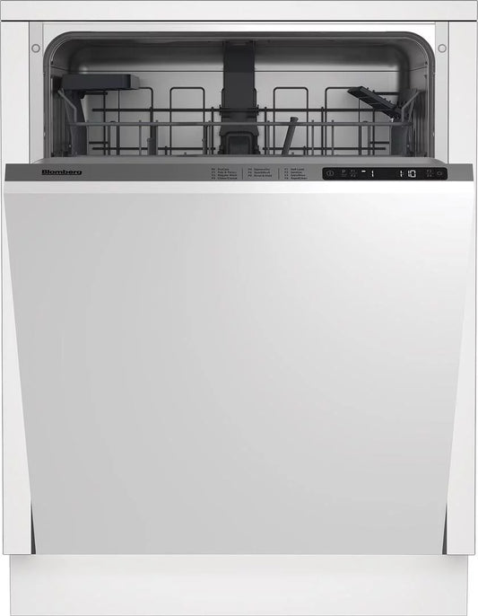 "Blomberg&nbsp;DWT51600FBI24 Inch Built-In Dishwasher with 6 Wash Cycles, 14 Place Settings"